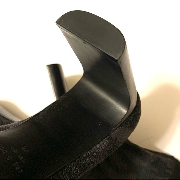 ♦️ Rag & Bone Stretch Fabric Sock Booties Dark Grey Camo like Print Size 40 - Picture 8 of 12